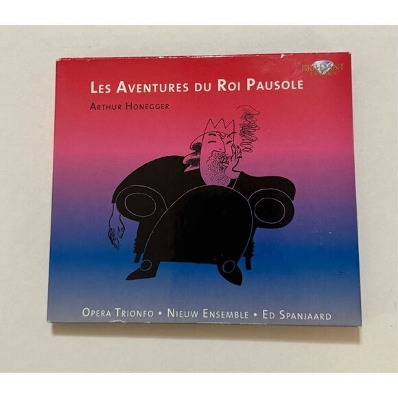 Nieuw Ensemble-Honegger -Les Aventures du Roi Pausole (2010, CD, Digipak) - Picture 6 of 9